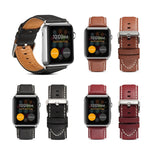 Denior 環境配慮型高級カーウォッチレザー時計バンド Apple Watch Series 10 42mm / 9&8&7 41mm / SE 3&SE 2&6&SE&5&4 40mm / 3&2&1 38mm 用