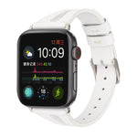 Apple Watch Ultra 49mm＆Watch Ultra 2 49mm / Series 10 46mm / 9&8&7 45mm / SE 3&SE 2&6&SE&5&4 44mm / 3&2&1 42mm用 シンプルV字型レザーウォッチバンド
