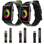 ジープスタイルナイロン腕時計バンド ステンレスバックル付き Apple Watch シリーズ3 & 2 & 1 42mm用, 42mm