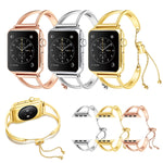 レターV字型ブレスレット メタルリストウォッチバンド ステンレススチールバックル付き Apple Watch Ultra 49mm & Watch Ultra 2 49mm / Series 10 46mm / 9&8&7 45mm / SE 3&SE 2&6&SE&5&4 44mm / 3&2&1 42mm, 7 45mm / 6&SE&5&4 44mm / 3&2&1 42mm
