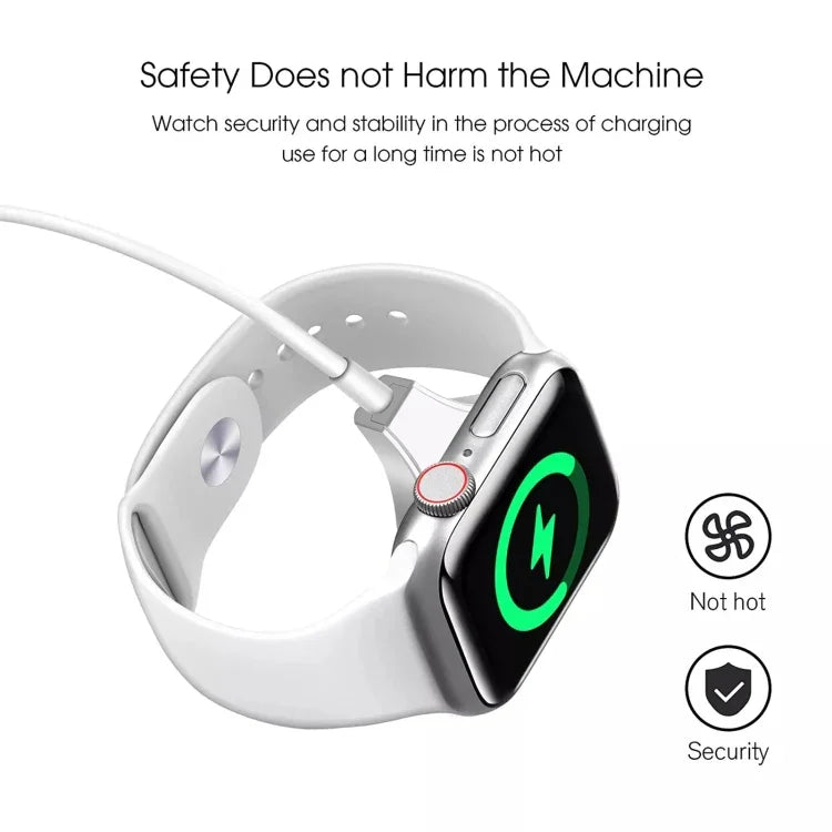 Apple Watchシリーズ用ワイヤレスマグネット急速充電USBケーブル USB-A
