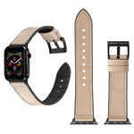 ソリッドカラー TPU + ステンレススチール ウォッチバンド Apple Watch Series 7 45mm / 6 & SE & 5 & 4 44mm / 3 & 2 & 1 42mm、44mm用