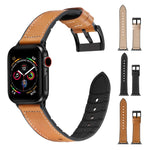 ソリッドカラー TPU + ステンレススチール ウォッチバンド Apple Watch Series 7 45mm / 6 & SE & 5 & 4 44mm / 3 & 2 & 1 42mm、44mm用