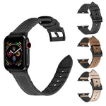 ソリッドカラー TPU + ステンレススチール ウォッチバンド Apple Watch Series 10 42mm / 9&8&7 41mm / SE 3&SE 2&6&SE&5&4 40mm / 3&2&1 38mm、40mm用