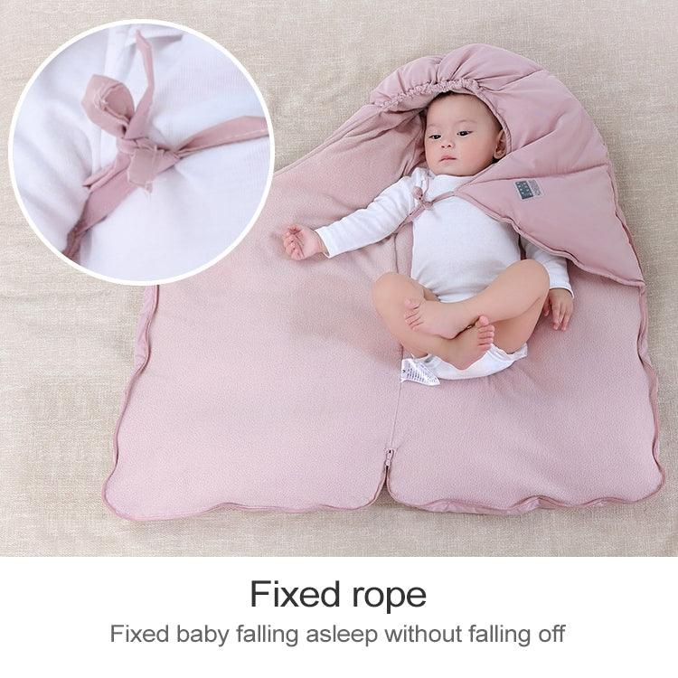 赤ちゃん用厚手あたたかい新生児用スリーピングバッグ、サイズ：80cm、0〜1歳用