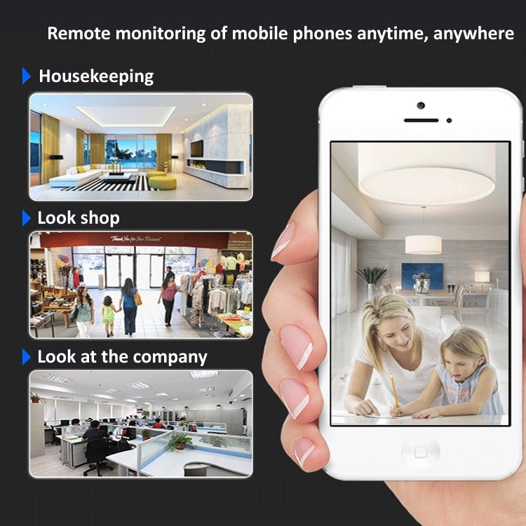 YH001 720P HD 1.0MP ワイヤレスIPカメラ、赤外線ナイトビジョン／動体検知／アプリ制御対応、オーストラリアプラグ、YH001 720P