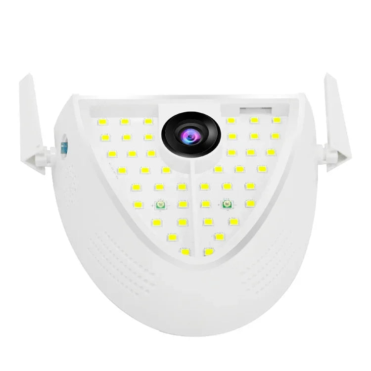 DP16 2.0メガピクセル 42LED ガーデンライトスマートカメラ、動体検知／ナイトビジョン／音声インターホン／TFカード対応、オーストラリアプラグ、DP16