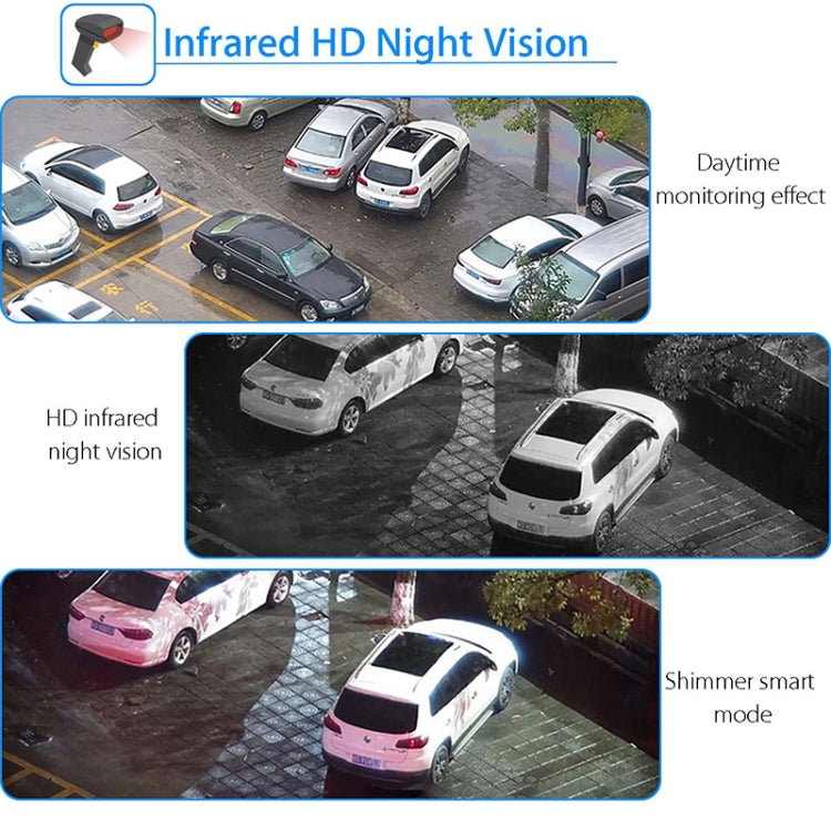ワイヤレス監視カメラ HD PTZ ホームセキュリティ屋外 IP66防水 ネットワークドームカメラ、ナイトビジョン＆動体検知＆TFカード対応、USプラグ、2.0 MP