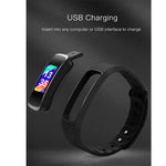 SMA-B3フィットネストラッカー 0.96インチBluetoothスマートブレスレット、IP67防水、アクティビティトラッカー / 心拍数モニター / 血圧モニター / リモートキャプチャ対応、SMA-B3/オレンジ、SMA-B3/グリーン、SMA-B3/ブルー、SMA-B3/ブラック