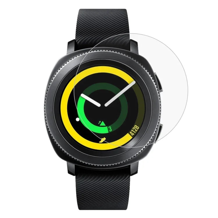 2枚セット ENKAY Hat-Prince Samsung Gear Sportスマートウォッチ用 0.2mm 9H表面硬度 2.15D 防爆強化ガラススクリーンフィルム, Samsung Gear Sport用(2枚)