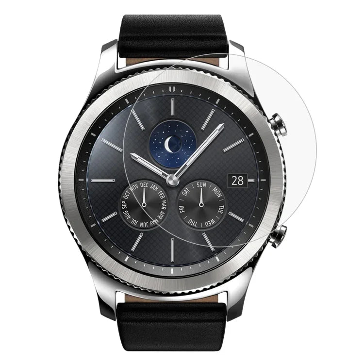ENKAY Hat-Prince Samsung Gear S3スマートウォッチ用 0.2mm 9H表面硬度 2.15D 防爆強化ガラススクリーンフィルム