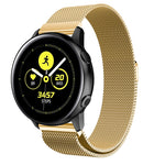 Milanis 磁気ステンレススチールメッシュリストストラップウォッチバンド、Galaxy Watch Active 20mm用