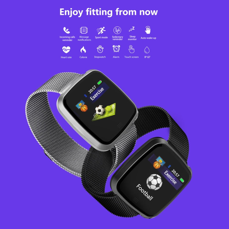 DTNO.1 G12 1.3インチOLEDカラースクリーンスマートブレスレット IP67防水、ナイロンウォッチバンド、着信通知対応／心拍数モニタリング／座りすぎ注意通知／マルチスポーツモード対応