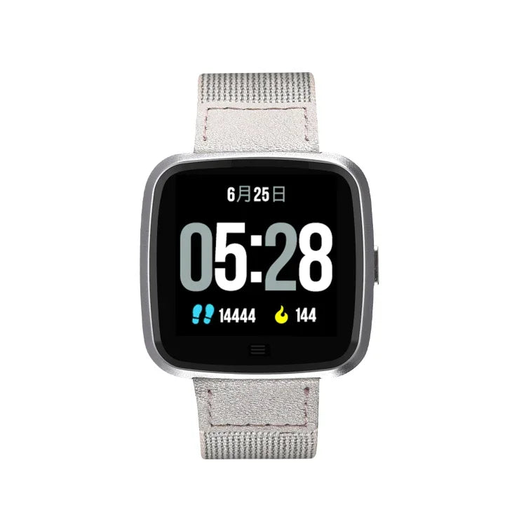 DTNO.1 G12 1.3インチOLEDカラースクリーンスマートブレスレット IP67防水、ナイロンウォッチバンド、着信通知対応／心拍数モニタリング／座りすぎ注意通知／マルチスポーツモード対応