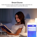 Sonoff T2タッチ 86mm強化ガラスパネル壁スイッチ スマートホームライトタッチスイッチ AlexaとGoogle Home対応 AC 100V-240V EUプラグ 86mm/3 EUプラグ