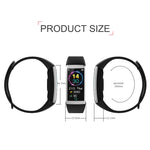 TD19 1.14インチIPSスクリーンスマートブレスレット IP67防水、着信リマインダー / 心拍数モニタリング / 血圧モニタリング / 睡眠モニタリング / リモートカメラ対応