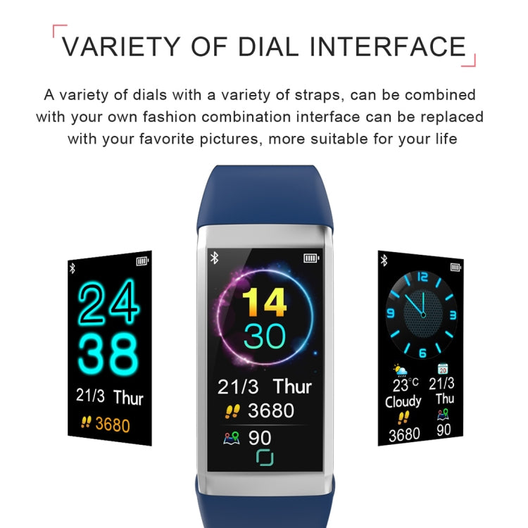 TD19 1.14インチIPSスクリーンスマートブレスレット IP67防水、着信リマインダー / 心拍数モニタリング / 血圧モニタリング / 睡眠モニタリング / リモートカメラ対応