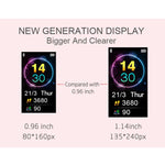 TD19 1.14インチIPSスクリーンスマートブレスレット IP67防水、着信リマインダー / 心拍数モニタリング / 血圧モニタリング / 睡眠モニタリング / リモートカメラ対応
