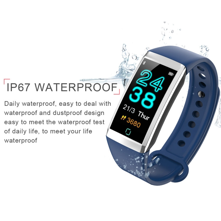 TD19 1.14インチIPSスクリーンスマートブレスレット IP67防水、着信リマインダー / 心拍数モニタリング / 血圧モニタリング / 睡眠モニタリング / リモートカメラ対応
