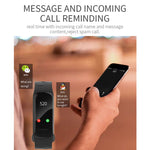 H29 1.14インチIPSカラースクリーンスマートブレスレット IP67防水、歩数計 / 着信リマインダー / 心拍数モニタリング / 睡眠モニタリング対応