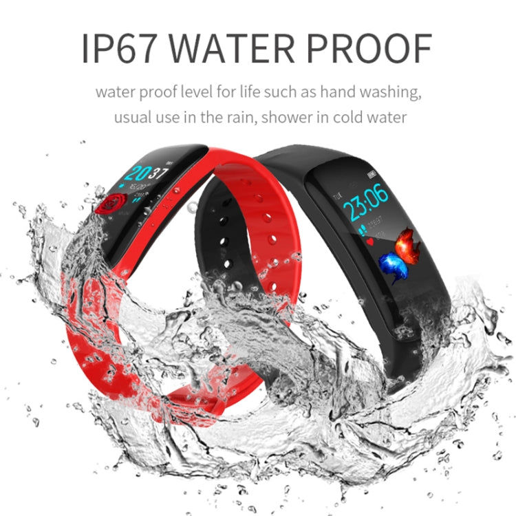 H29 1.14インチIPSカラースクリーンスマートブレスレット IP67防水、歩数計 / 着信リマインダー / 心拍数モニタリング / 睡眠モニタリング対応