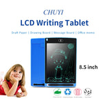 ポータブル 8.5インチ LCDライティングタブレット ドローインググラフィティ 電子手書きパッド メッセージグラフィックスボード 下書き用紙 書きペン付き、8.5インチ ブラック、8.5インチ グリーン、8.5インチ ブルー、8.5インチ レッド、8.5インチ ホワイト