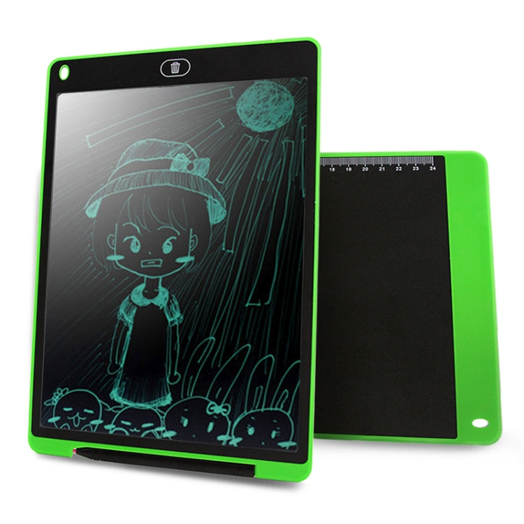 ポータブル 12インチ LCDライティングタブレット ドローインググラフィティ 電子手書きパッド メッセージグラフィックスボード 下書き用紙 書きペン付き、12インチ ブラック、12インチ グリーン、12インチ ブルー、12インチ レッド、12インチ ホワイト