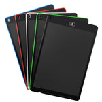 ポータブル 12インチ LCDライティングタブレット ドローインググラフィティ 電子手書きパッド メッセージグラフィックスボード 下書き用紙 書きペン付き、12インチ ブラック、12インチ グリーン、12インチ ブルー、12インチ レッド、12インチ ホワイト