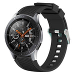 Galaxy Watch 46mm用縦目柄ウォッチバンド