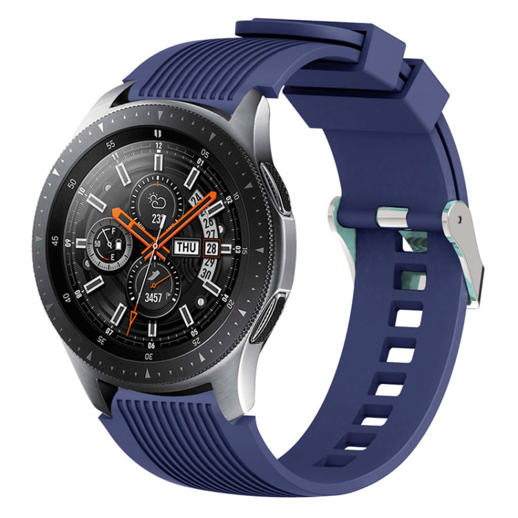 Galaxy Watch 46mm用縦目柄ウォッチバンド