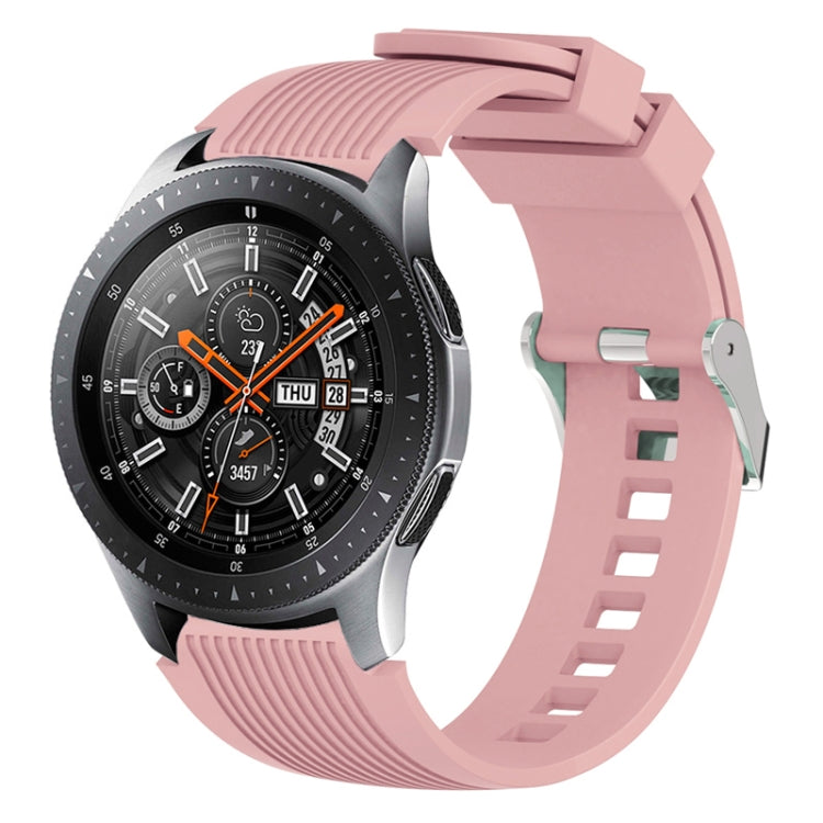 Galaxy Watch 46mm用縦目柄ウォッチバンド