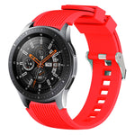 Galaxy Watch 46mm用縦目柄ウォッチバンド