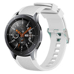 Galaxy Watch 46mm用縦目柄ウォッチバンド
