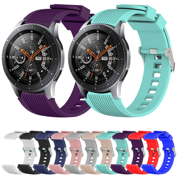 Galaxy Watch 46mm用縦目柄ウォッチバンド