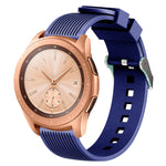 Galaxy Watch 42mm用縦目柄ウォッチバンド