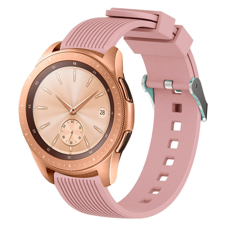 Galaxy Watch 42mm用縦目柄ウォッチバンド
