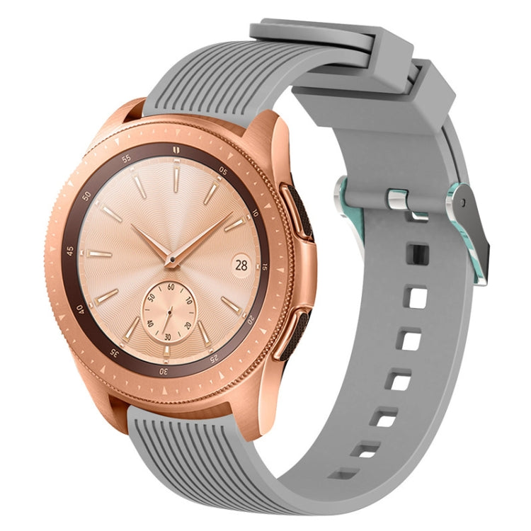 Galaxy Watch 42mm用縦目柄ウォッチバンド