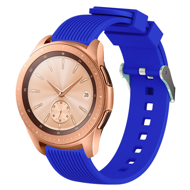 Galaxy Watch 42mm用縦目柄ウォッチバンド