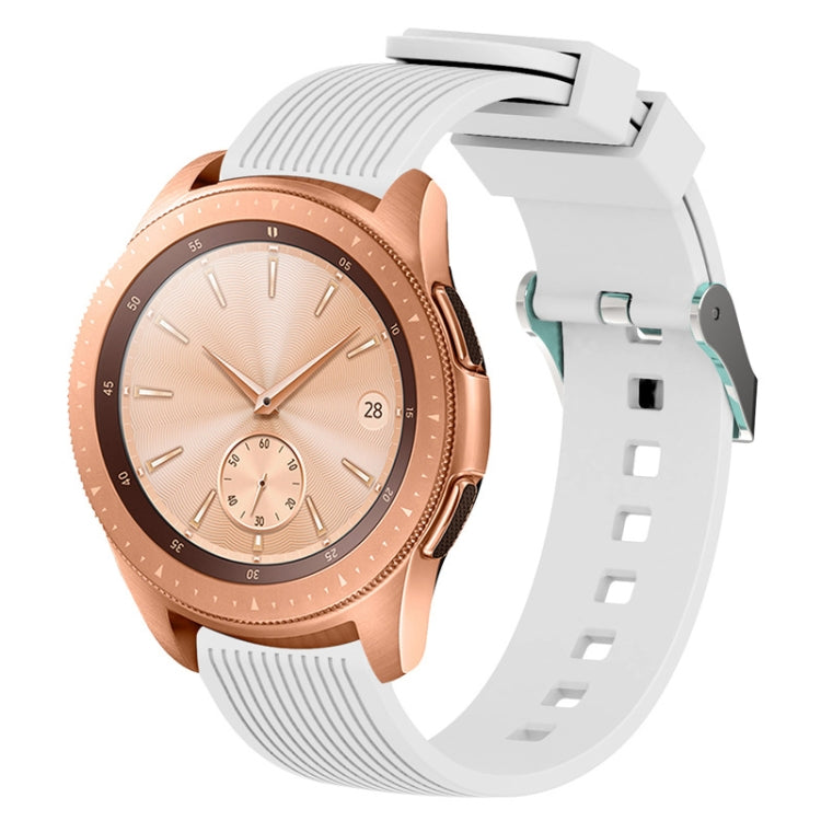 Galaxy Watch 42mm用縦目柄ウォッチバンド