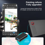 VEIKK A15PRO 10x6インチ 5080 LPI Type-Cインターフェース スマートタッチ 電子グラフィックタブレット