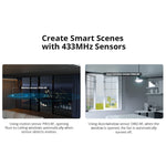 5V USB Sonoff eWelink ゲートウェイ Wifi から 433 無線RF信号リモコン（ホワイト）