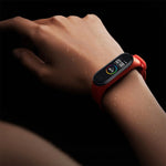 Pure Color Soft TPU  Watch Bands for Xiaomi Mi Band 4, Host Not Included, Black, Orange, Pink, Dark Blue, Wine Red