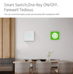 NEO NAS-SC01W ワイヤレスWiFi EUスマートライトコントロールスイッチ 1ギャング
