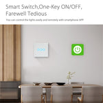 NEO NAS-SC03W ワイヤレスWiFi EUスマートライトコントロールスイッチ 3ギャング、3ギャング