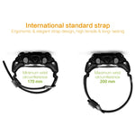 EX16 1.12インチ FSTN LCD 全角度スクリーン表示 スポーツスマートウォッチ、IP67 防水、歩数計/ストップウォッチ/アラーム/通知リマインダー/通話通知/カメラリモコン/消費カロリー対応、Android と iOS 携帯対応