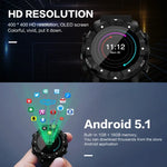 S3 1.39インチOLEDスクリーンディスプレイBluetoothスマートウォッチ、IP67防水、コンパス／心拍数モニター／SIMカード／GPSナビ対応、AndroidおよびiOS対応