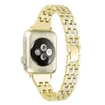 カラフルダイヤモンド ステンレススチール Apple Watch バンド Series 7 41mm / 6 & SE & 5 & 4 40mm / 3 & 2 & 1 38mm 用