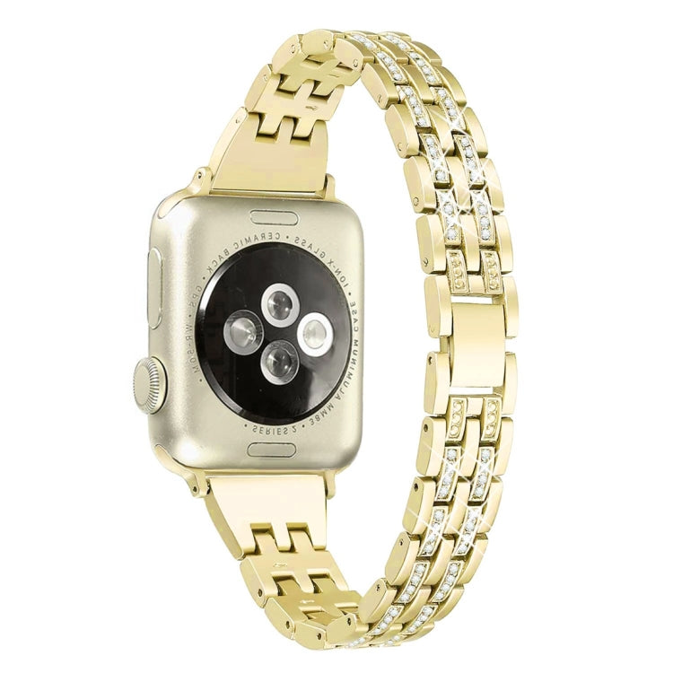 カラフルダイヤモンド ステンレススチール Apple Watch バンド Series 7 41mm / 6 & SE & 5 & 4 40mm / 3 & 2 & 1 38mm 用