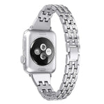 カラフルダイヤモンド ステンレススチール Apple Watch バンド Series 7 41mm / 6 & SE & 5 & 4 40mm / 3 & 2 & 1 38mm 用