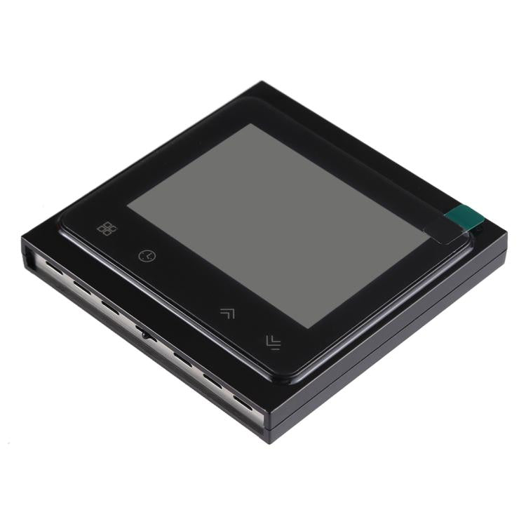 BHT-002GBLW 16A負荷 電子加熱タイプ LCDデジタル暖房用ルームサーモスタット センサー＆時間表示付き、WiFi制御、BHT-002GBLW 16A（ブラック）電子加熱タイプ、BHT-002GBLW 16A（ホワイト）電子加熱タイプ